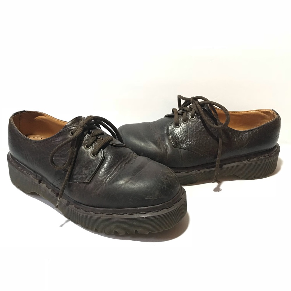 Vintage Brown Dr Martens Shoes Made in England
